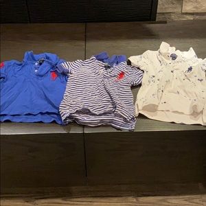 (3) 2T Ralph Lauren Polos
